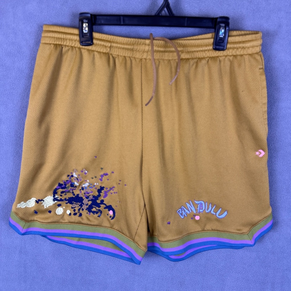 Converse Basketball Shorts Bandulu Collaboration Limited Edition Mens Large